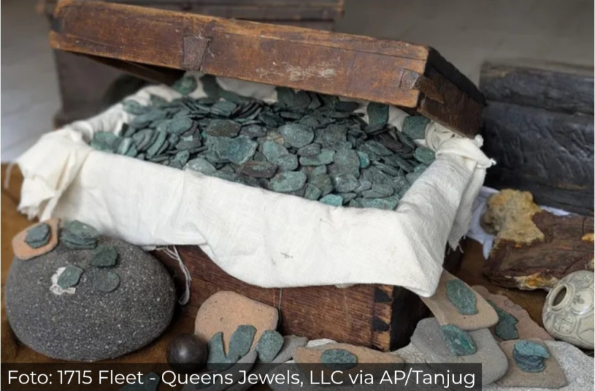 Kod obale Floride pronađeno blago vrijedno milion $