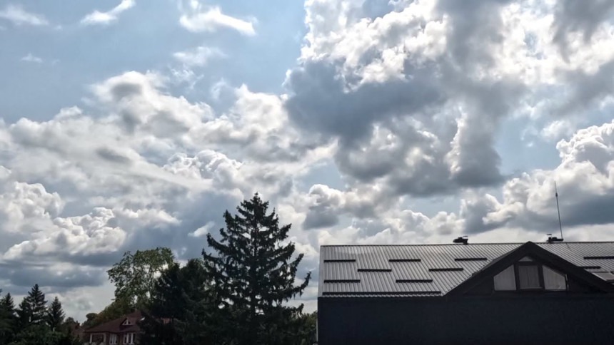 Pretežno oblačno vrijeme, moguća kiša, temperatura 19 stepeni