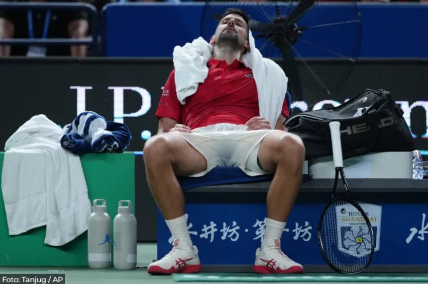 Đoković eliminisan u polufinalu Mastersa u Šangaju