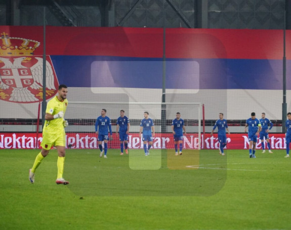 Fudbaleri Srbije poraženi od Albanije u Leskovcu