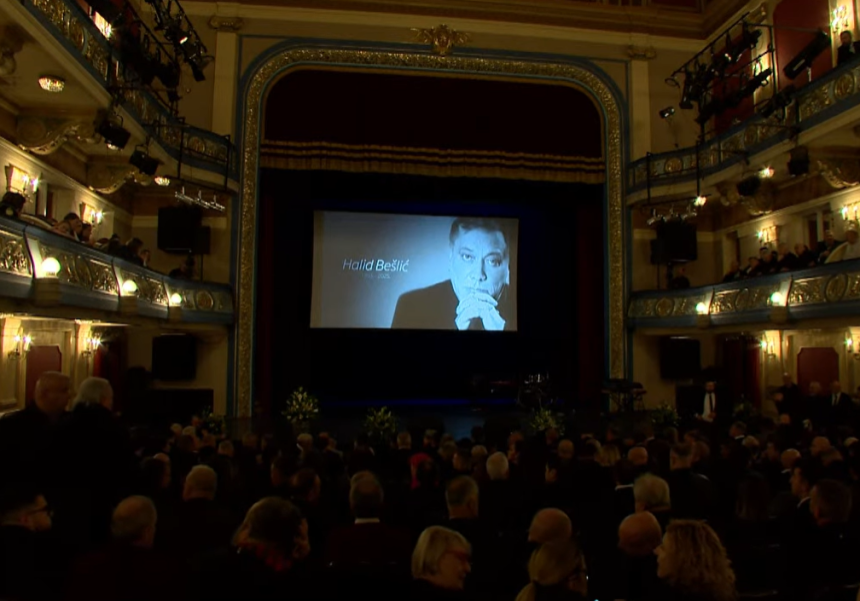 Regionalne zvijezde na ispraćaju Halida Bešlića