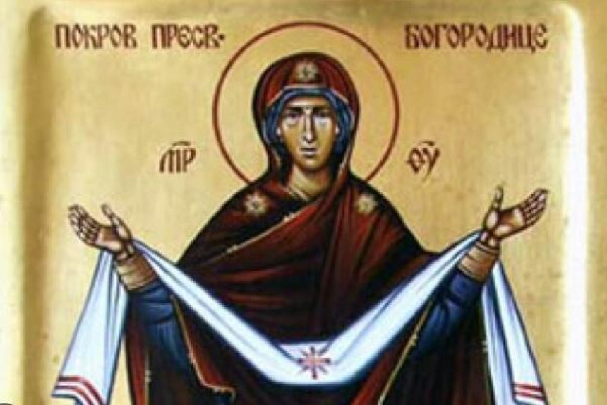 SPC danas slavi praznik Pokrov Presvete Bogorodice