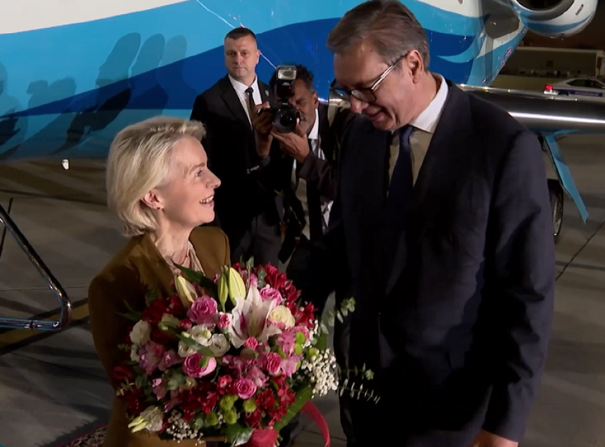 Fon der Lajen u zvaničnoj poseti BG, dočekao je Vučić