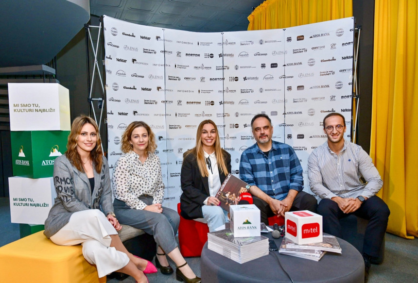 ATOS BANK uz Gradsko pozorište Jazavac i festival “Zaplet”.