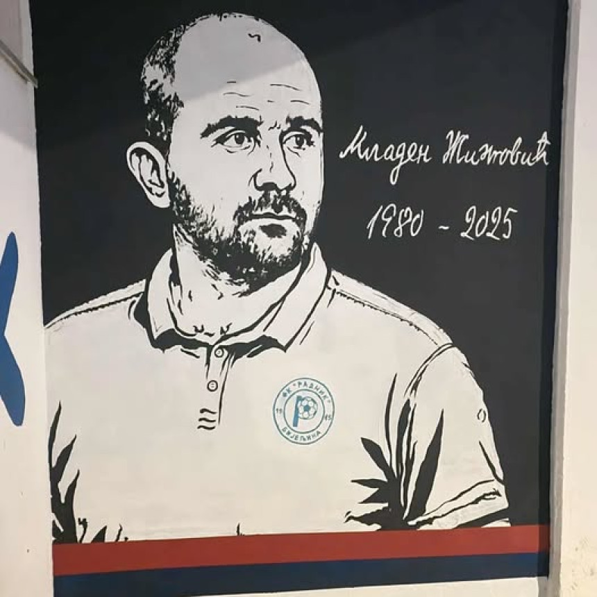 Mladen Žižović dobio mural i u Bijeljini (FOTO)