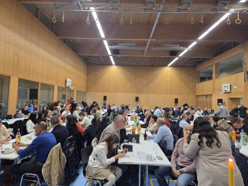 Majevičani u Švajcarskoj svečano obilježili Mitrovdan