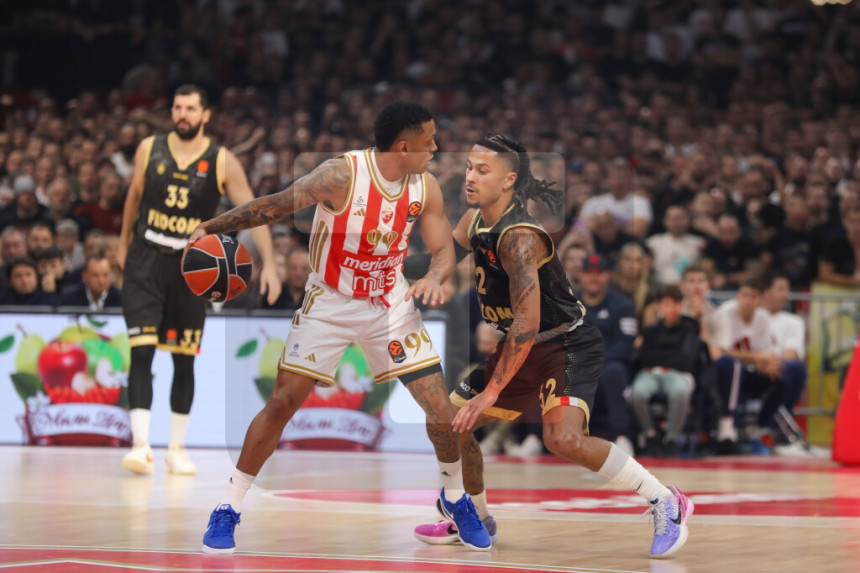 Desetkovana Zvezda srušila Monako u paklu Arene