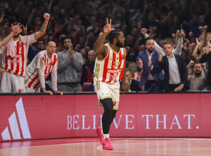 Košarkaši Crvene zvezde od Cedevita Olimpije u ABA ligi