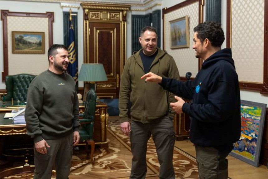 Zelenski: Šef kabineta Jermak podnio ostavku