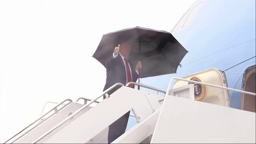 Tramp: Zatvoren vazdušni prostor iznad Venecuele