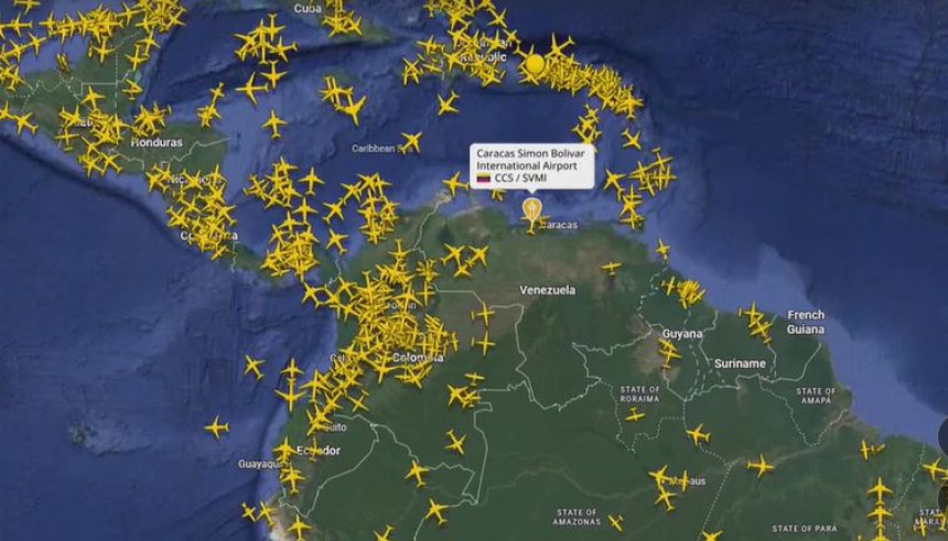 Uprkos upozorenju avioni i dalje ulaze u prostor Venecuele