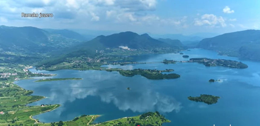 Ispod Ramskog jezera nalazi se 20 potopljenih sela