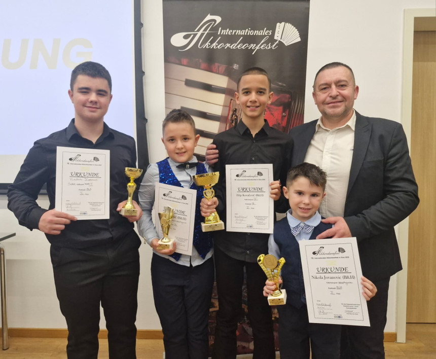Učenici Muzičke škole iz Bijeljine briljirali u Gracu