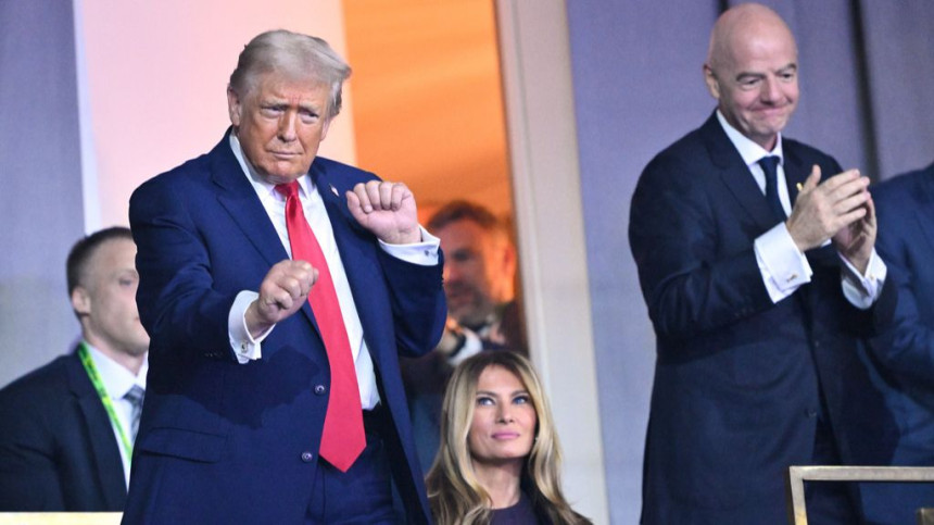 Tramp zaplesao na žrijebu za Mundijal, snimak obišao svijet