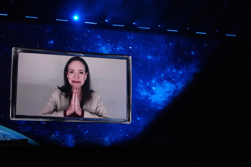 Mačado će doći u Oslo da primi Nobelovu nagradu