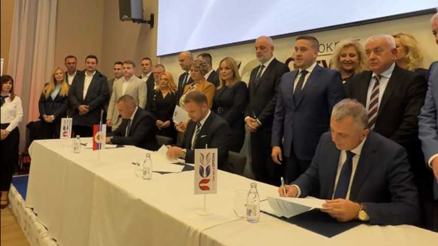 Draško Stanivuković i Igor Radojičić na pressu (VIDEO)