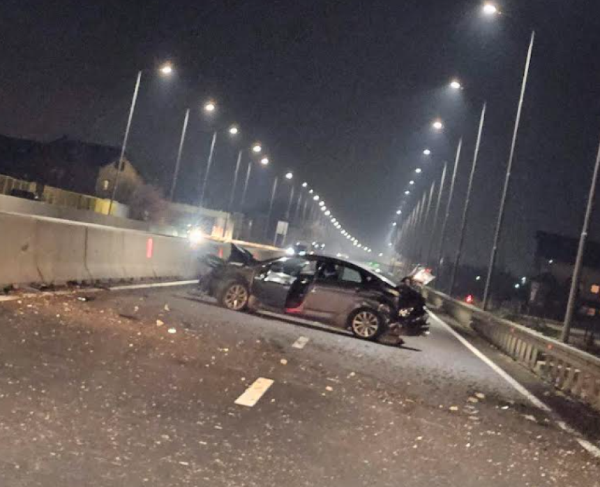 Udes na brzoj cesti Banjaluka-Klašnice, otežan saobraćaj