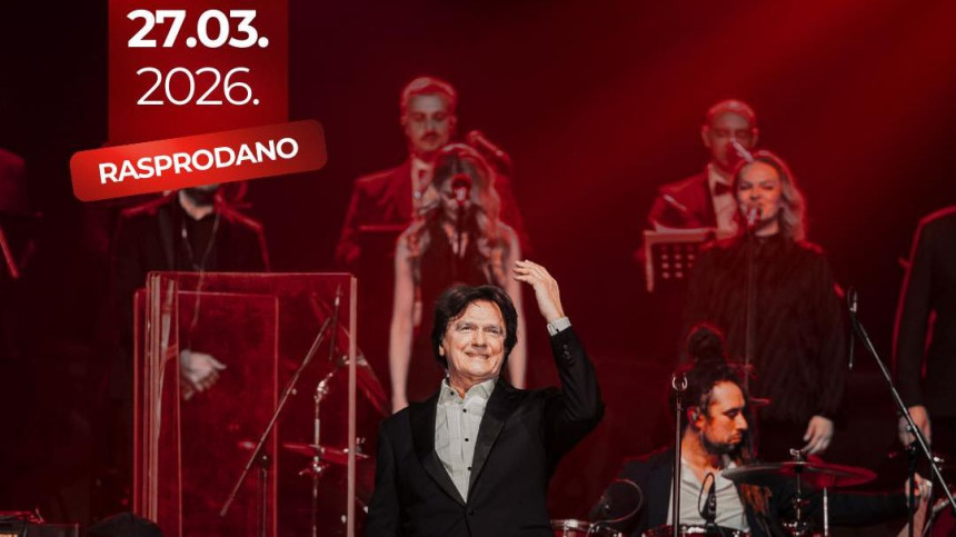 Zdravko Čolić rasprodao Zetru za manje od dva dana