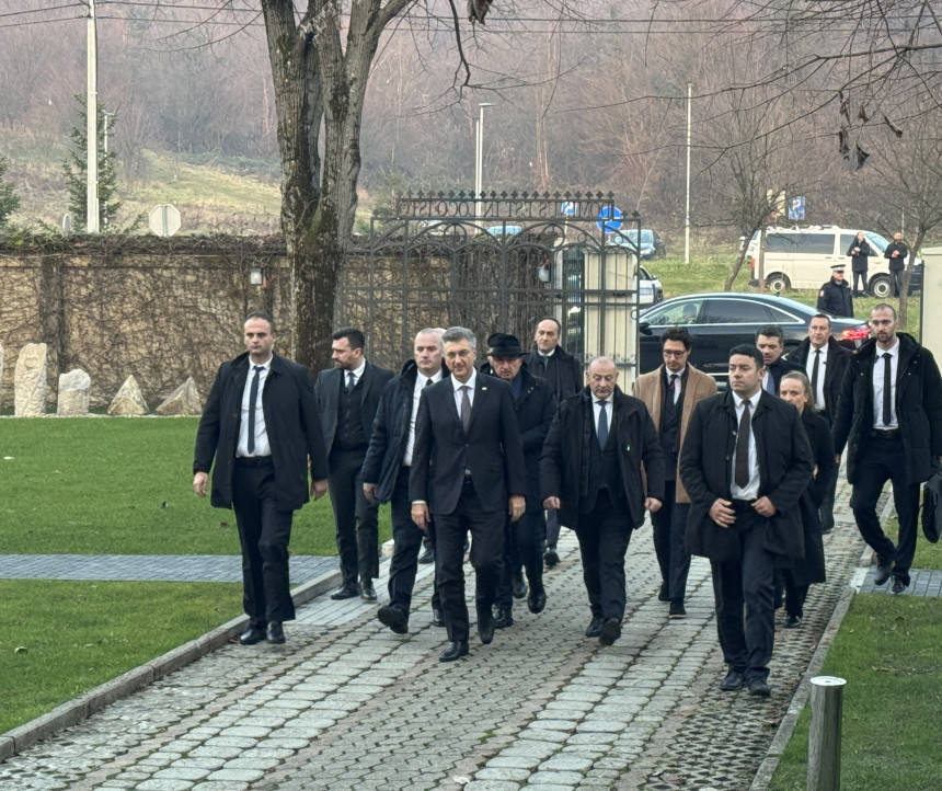 Banjaluka: Čović, Minić i Stanivuković dočekali Plenkovića