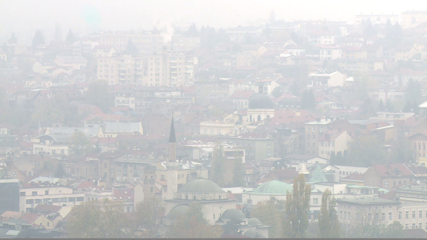 Najzagađeniji vazduh u BiH jutros u Sarajevu i Visokom