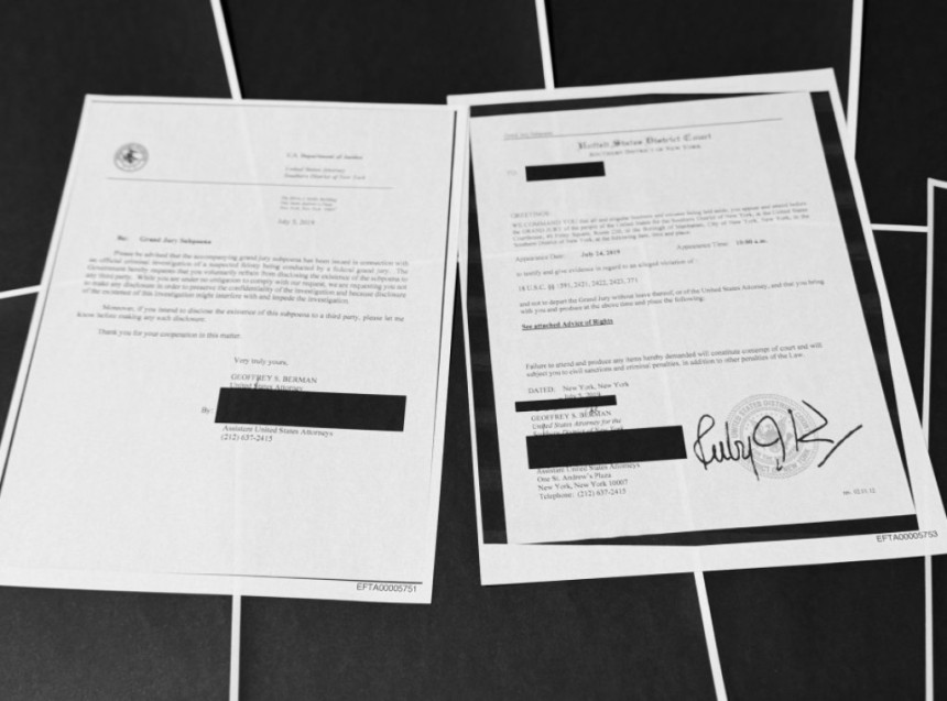 Објављене хиљаде нових докумената о Епстину