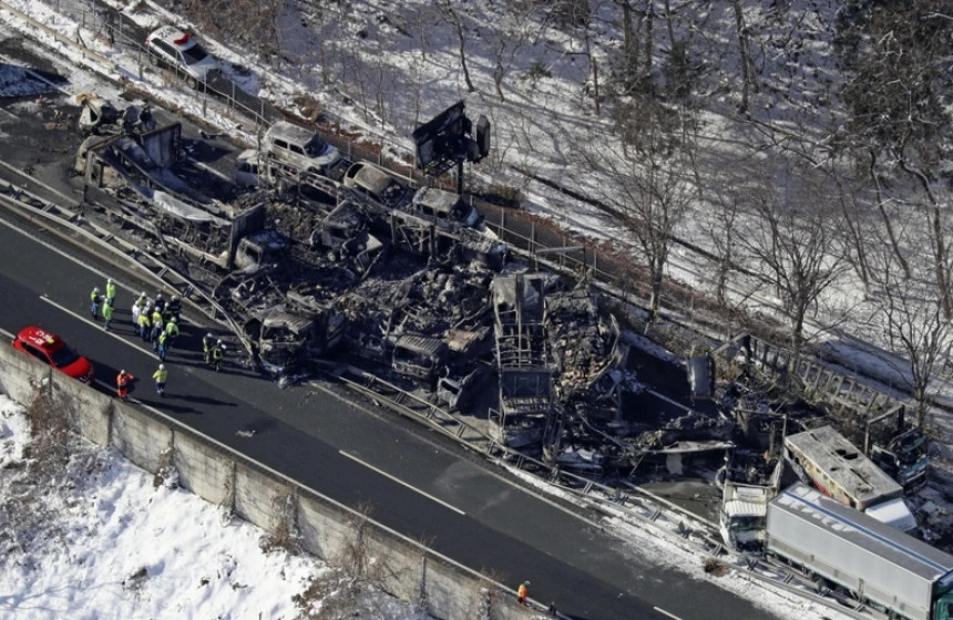 50 vozila u sudaru: Požar i jezive scene, ima mrtvih