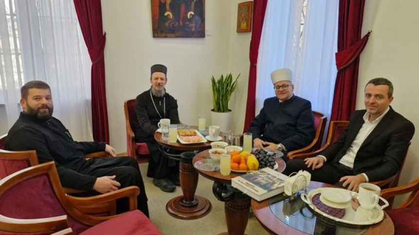 Mostarski muftija posjetio mitroplita SPC Dimitrija