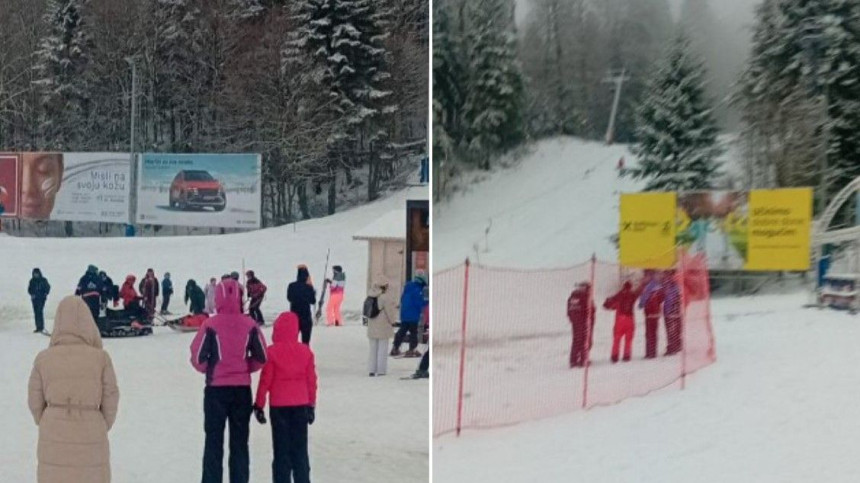 Bjelašnica: Pukla sajla na jednom od ski-liftova