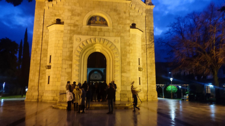 U sabornom hramu u Trebinju služena božićna liturgija