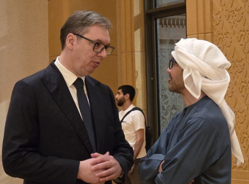 Vučić sa Zajedom o jačanju partnerstva Srbije i UAE