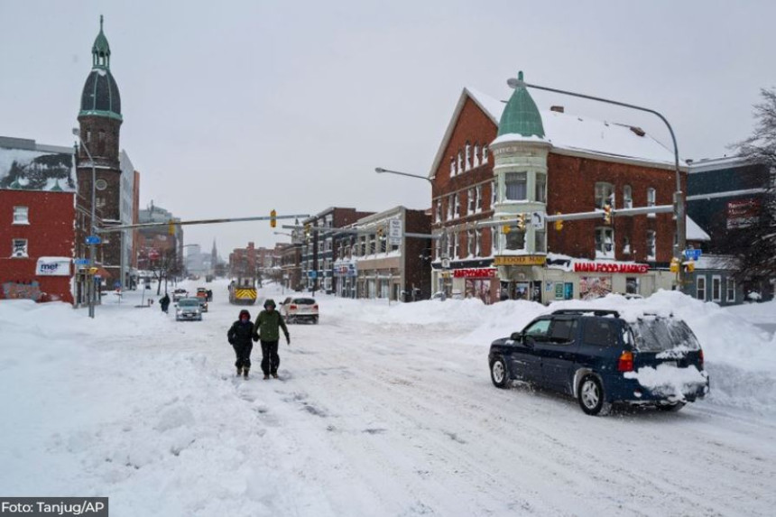 Amerika na udaru katastrofalne oluje, izmjereno -45