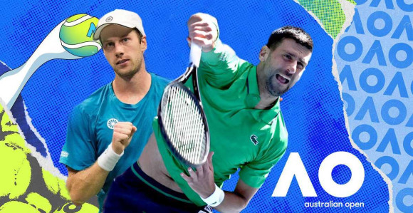 Меч Ђоковић - Зандшулп на Аустралијан опену