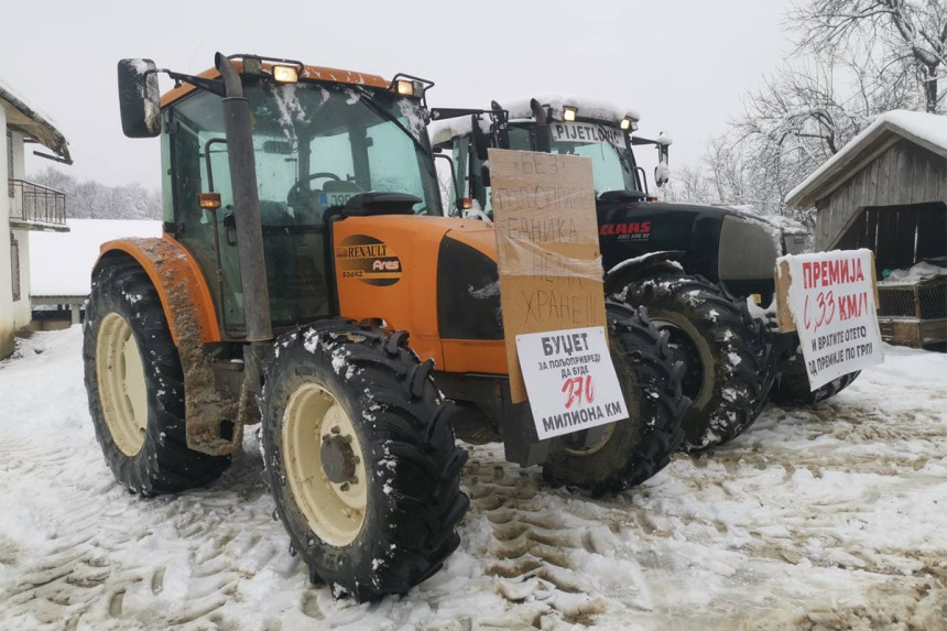 Mljekari dolaze na protest, ali bez traktora