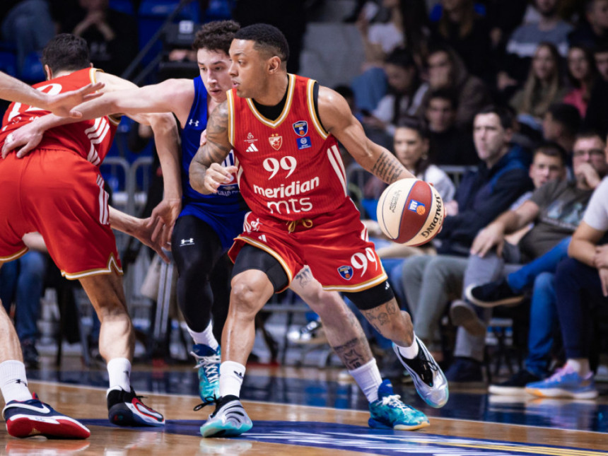 Звезда побиједила Будућност у 18. колу АБА лиге