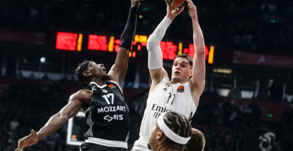 Партизан поражен од Реал Мадрида у 28. колу Евролиге