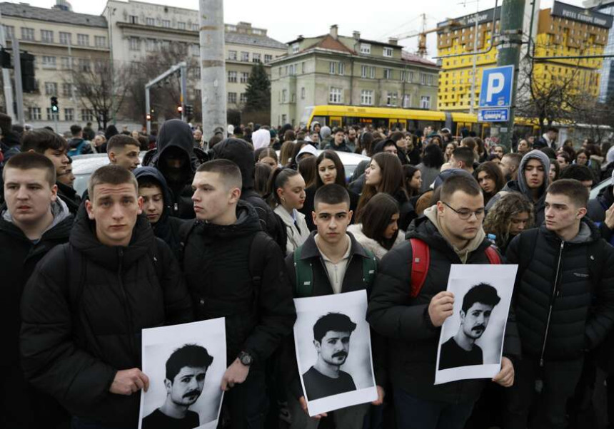 Sarajevo: Protest mladih nakon stravične nesreće