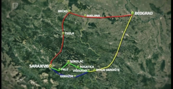 Ускоро договор о траси аутопута Сарајево-Београд