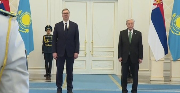 Najviše odlikovanje Kazahstana za predsjednika Srbije