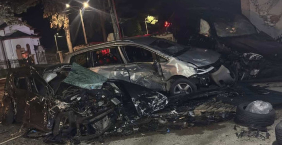 Milan Klječanin, Rufijev sin, autom napravio haos (video)