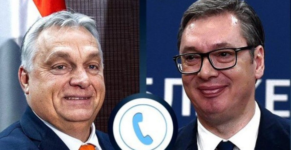 Vučić sa Orbanom o prevazilaženju krize na polju energetike
