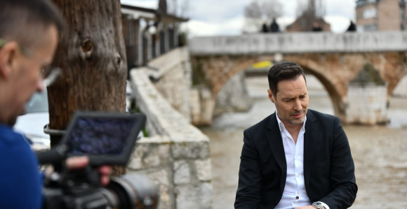 Пеђа Јовановић снимао спот на улицама Сарајева