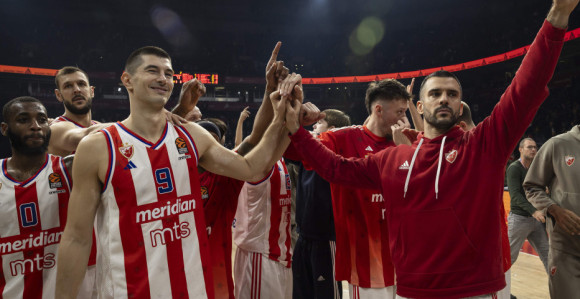 Crvena zvezda pobijedila Partizan u derbiju ABA lige