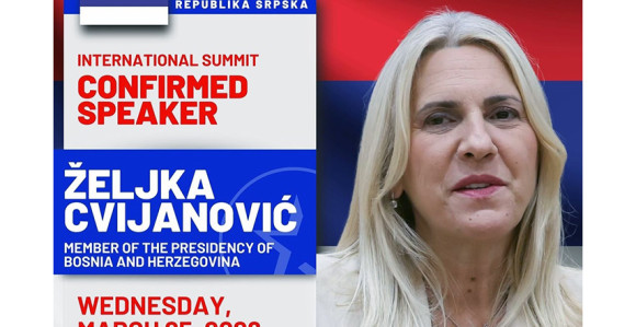 Cvijanovićeva jedan od govornika skupa u Dalasu u Teksasu