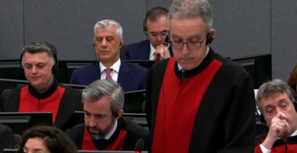 Produžen pritvor Tačiju u Hagu za ometanje pravde