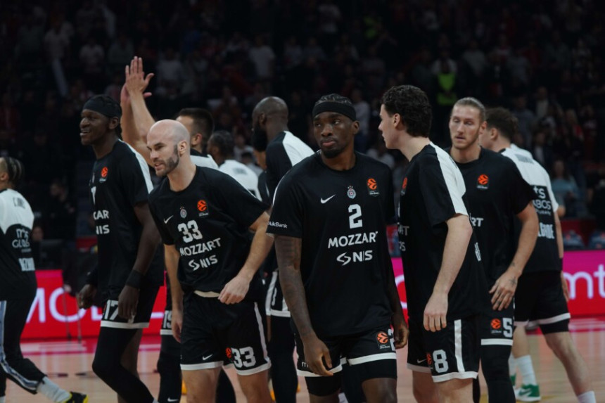 Košarkaši Partizana poraženi od Efesa u 36. kolu Evrolige