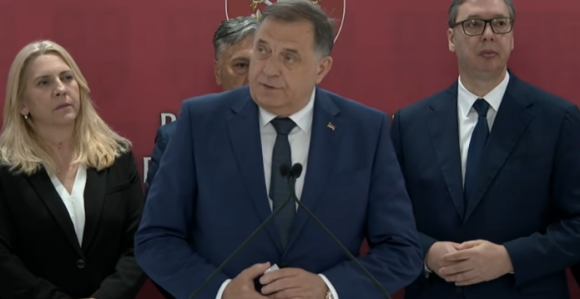Karan nije imao pravo da se obrati medijima u Beogradu, umjesto njega govorio Dodik?!