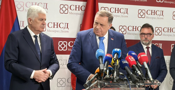 Čović i Dodik u BL: Partneri smo prije i poslije izbora!