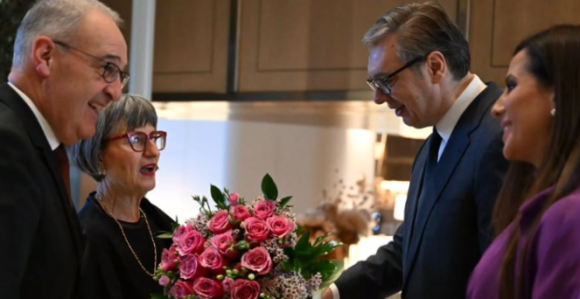 Вучић угостио на вечери предсједника Швајцарске