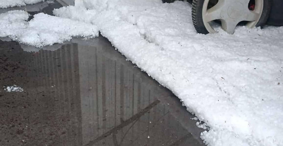 Grad zabijelio okolinu Gradačca (FOTO/VIDEO)