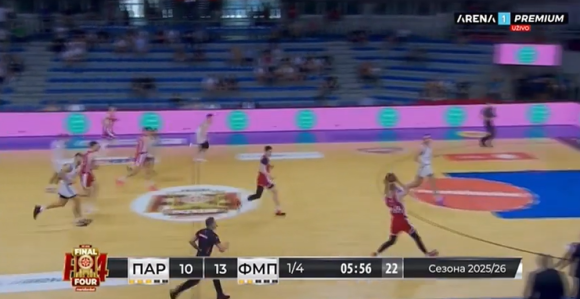 Neviđene scene, prazne tribine na meču Partizan-FMP